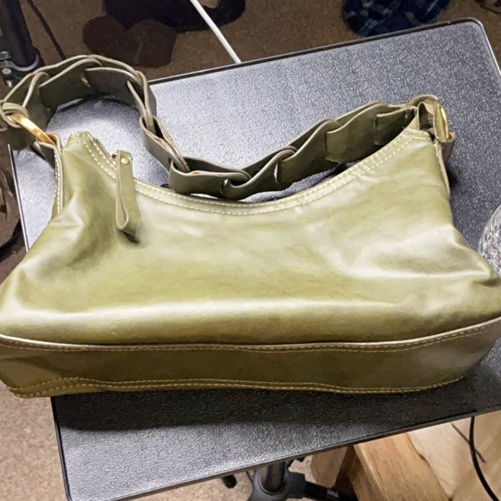 Olive Green Shoulder Bag